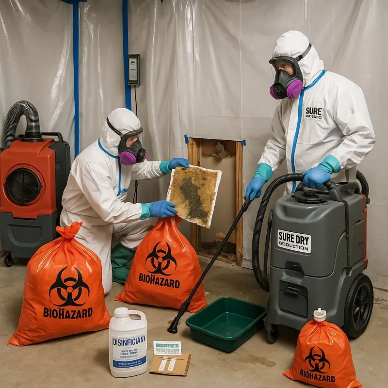 Contaminated Water Handling Protocols process in Bradner, OH