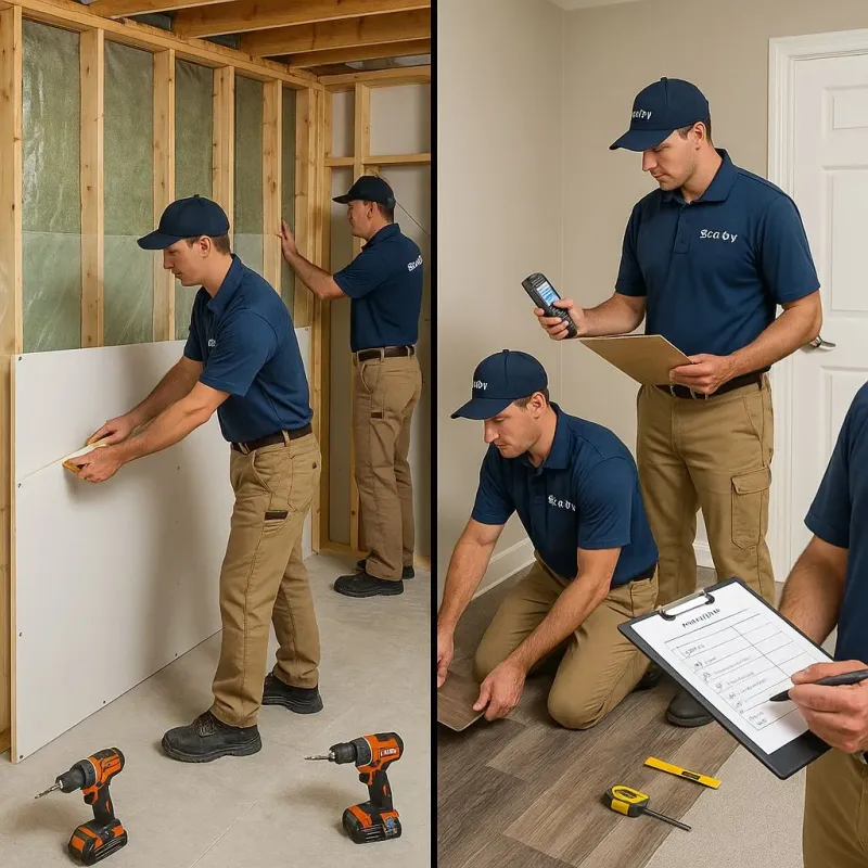 Repairs and Reconstruction process in Bradner, OH