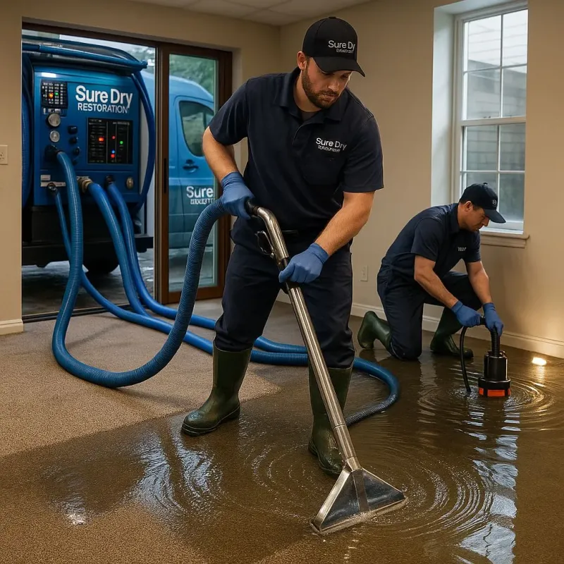 Water Extraction and Removal process in Bradner, OH